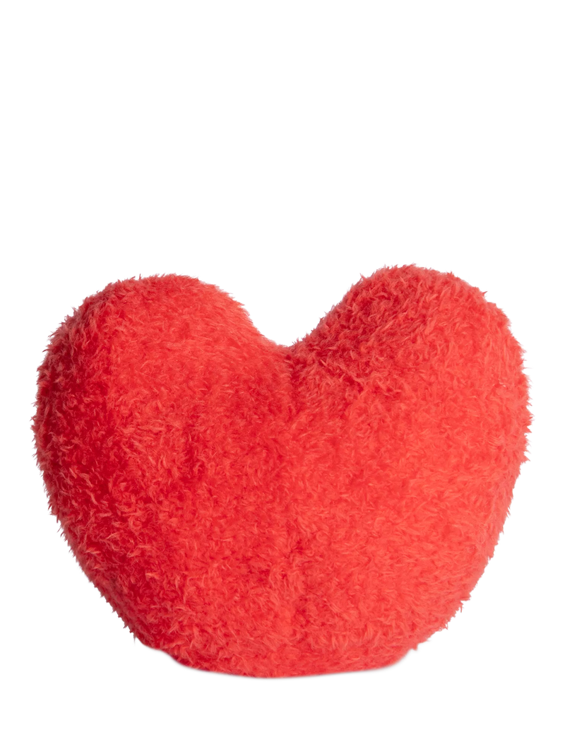 Noodoll Riceache heart-shaped soft toy with plaster - British product