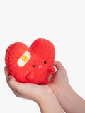 Noodoll Riceache heart-shaped soft toy with plaster - British product