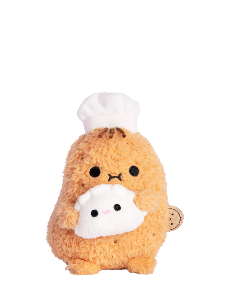 Noodoll Ricespud Bao Chef soft toy 13cm (British brand)