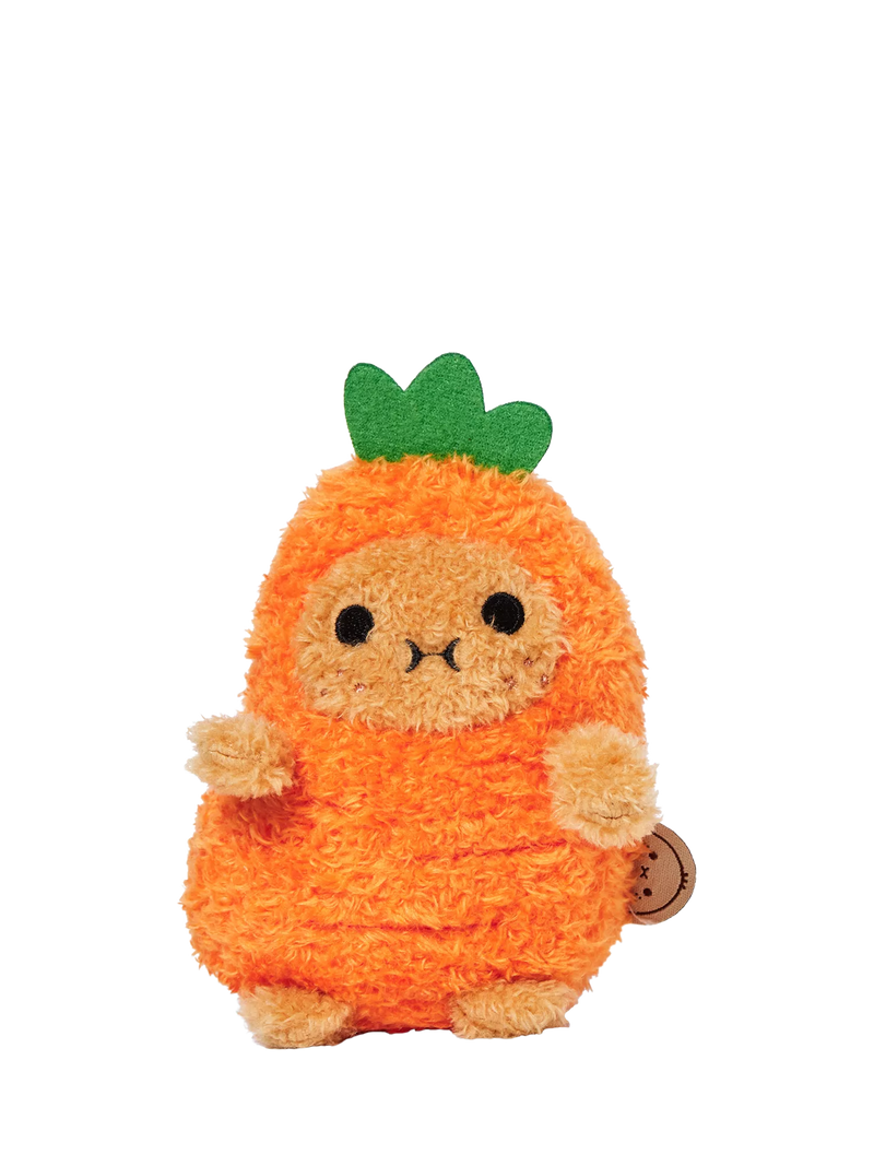 Noodoll Ricespud Carrot soft toy - British product