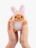 Noodoll Ricespud pink rabbit plush toy (British brand)