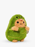 Noodoll Ricespud green snake soft toy 13cm - British product