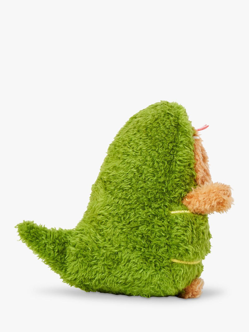Noodoll Ricespud green snake soft toy 13cm - British product