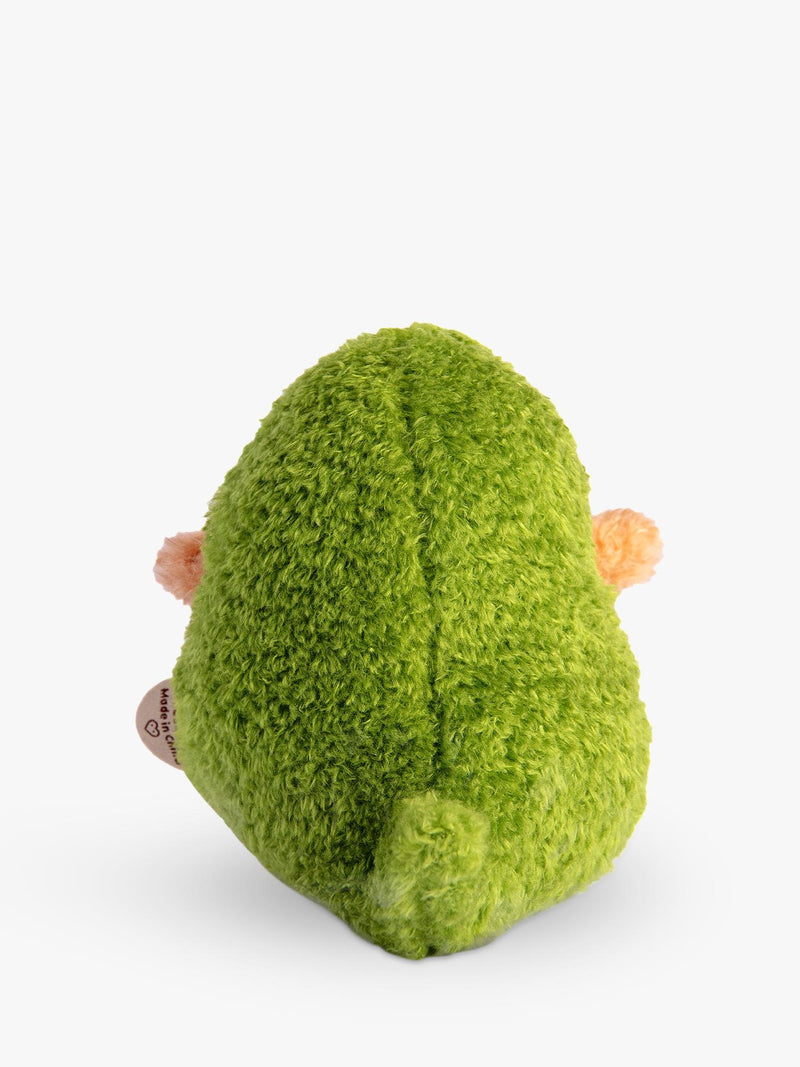 Noodoll Ricespud green snake soft toy 13cm - British product
