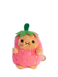 Noodoll Ricespud strawberry soft toy mini (British brand)