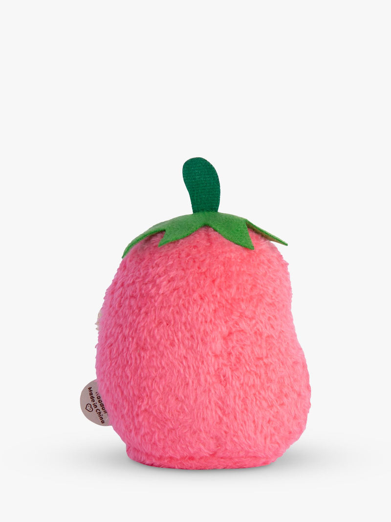 Noodoll Ricespud strawberry soft toy mini (British brand)