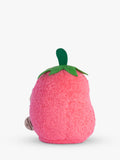 Noodoll Ricespud strawberry soft toy mini (British brand)