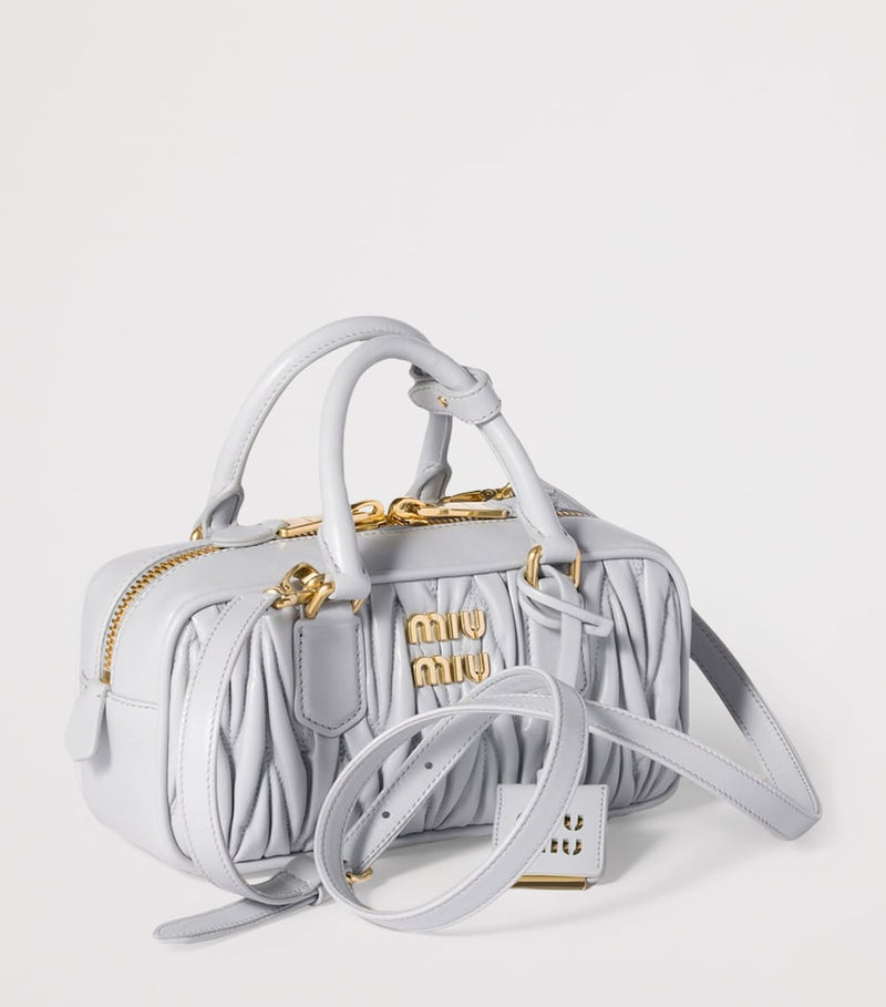 Miu Miu Arcadie top-handle bag in nappa leather, UK version