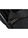 Nuna TRVL dubl footmuff Caviar (British brand)