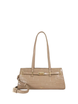 John Lewis Dune London Depend Leather Shoulder Bag, Mid Grey- Buy online at McGrocer