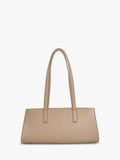 Dune London Depend leather shoulder bag mid grey, UK version