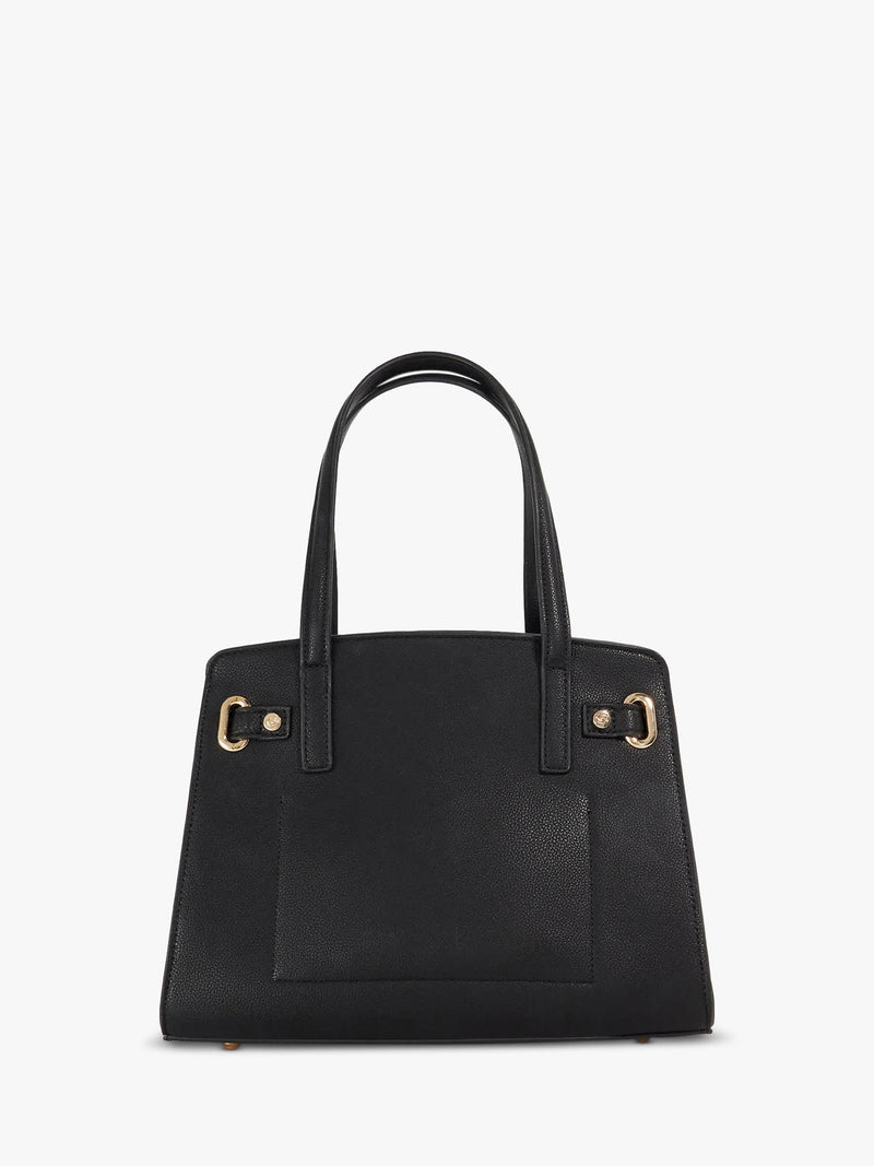 Dune London black leather handbag (British brand)