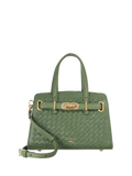 Dune London leather belted grab bag, imported from the UK