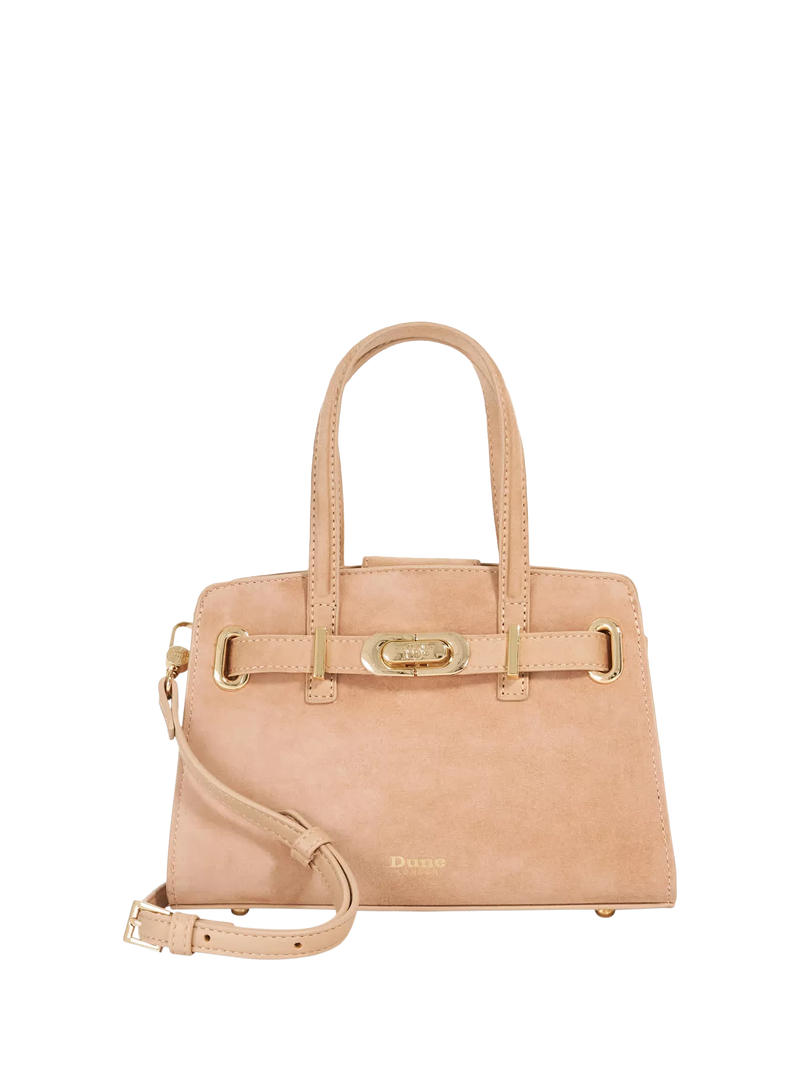 Dune London Dinkydefine belted grab bag Natural Taupe (British brand)