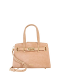 Dune London Dinkydefine belted grab bag Natural Taupe (British brand)