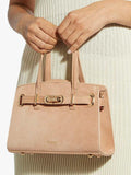 Dune London Dinkydefine belted grab bag Natural Taupe (British brand)