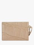 Dune London leather card holder Mid Grey, UK version