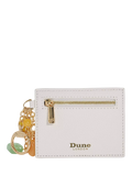 Dune London Klub Leather Purse, White