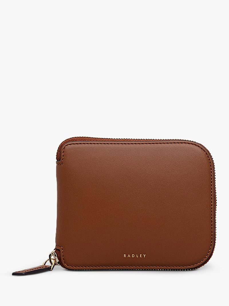 Radley floral foldaway tote bag in cognac - British product