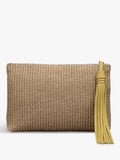 Radley Spring Blooms raffia pouch - British product