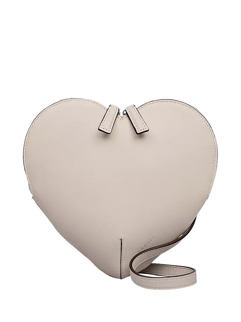 Radley Heart Street leather crossbody bag with heart shape - British product