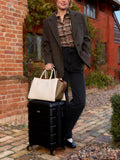 Radley Romilly leather large grab bag in salt - British product