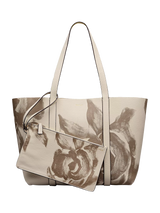 John Lewis Radley Hanbury Row Reversible Leather Tote Bag, Salt- Buy online at McGrocer