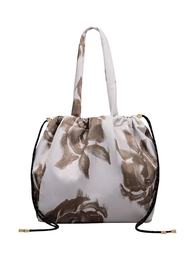 Radley Eden Row Floral Tote Bag in Salt, UK version