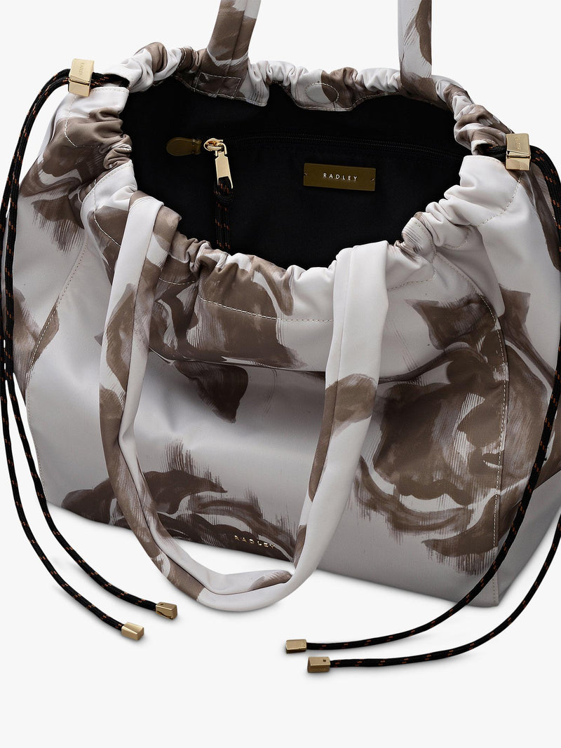 Radley Eden Row Floral Tote Bag in Salt, UK version