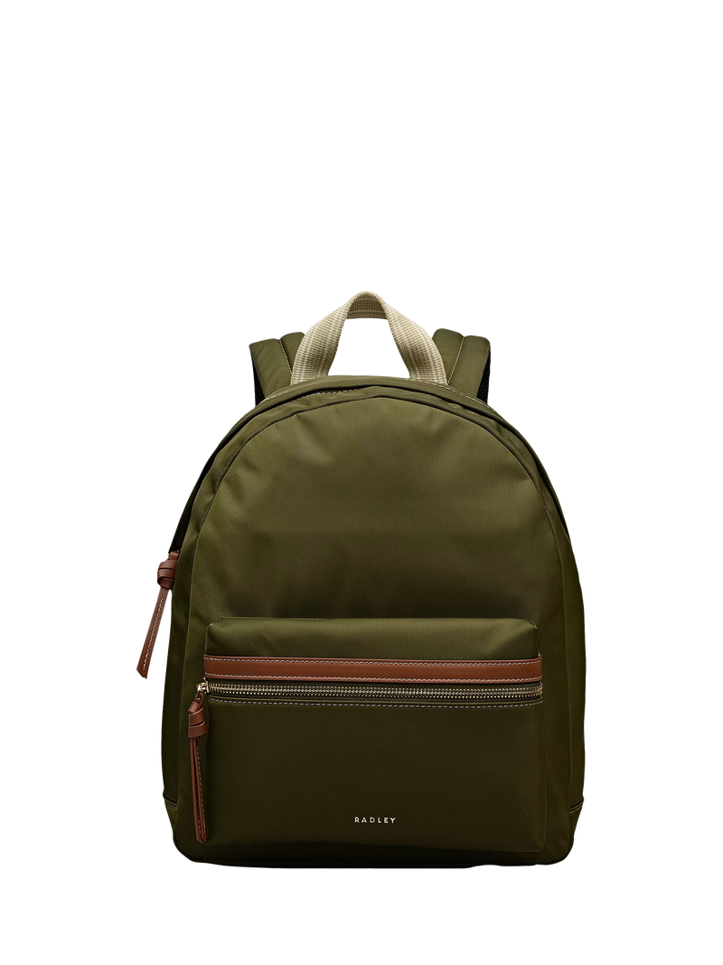 Radley Halley Row backpack in olive - British product