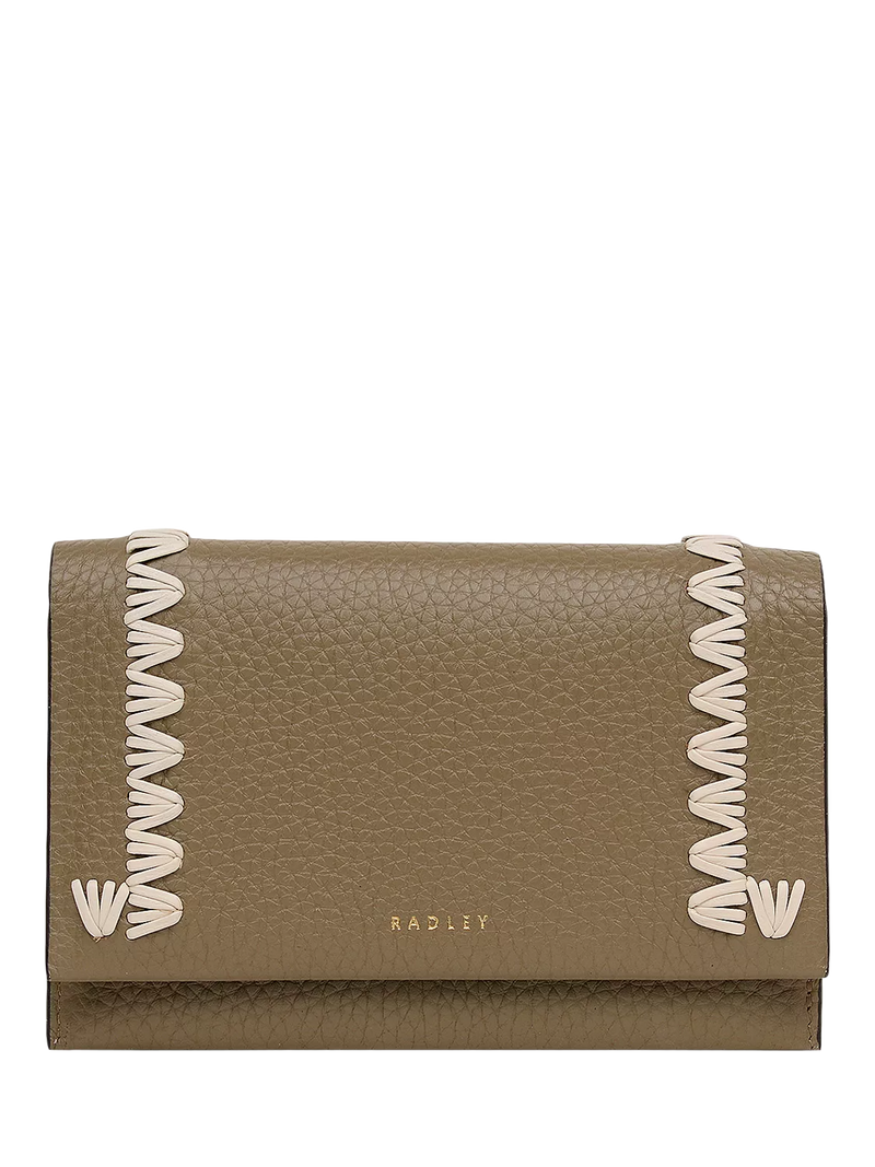 Radley Oak Street leather purse in Acorn - British product