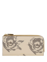 John Lewis Radley Chilworth Street Leather Floral Bifold Purse, Salt- Buy online at McGrocer
