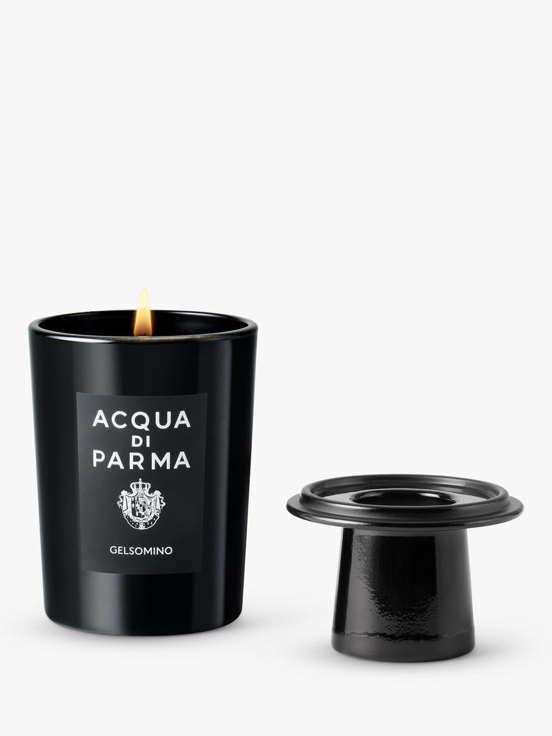 Acqua di Parma Chapeau! black crystal candle lid, UK version