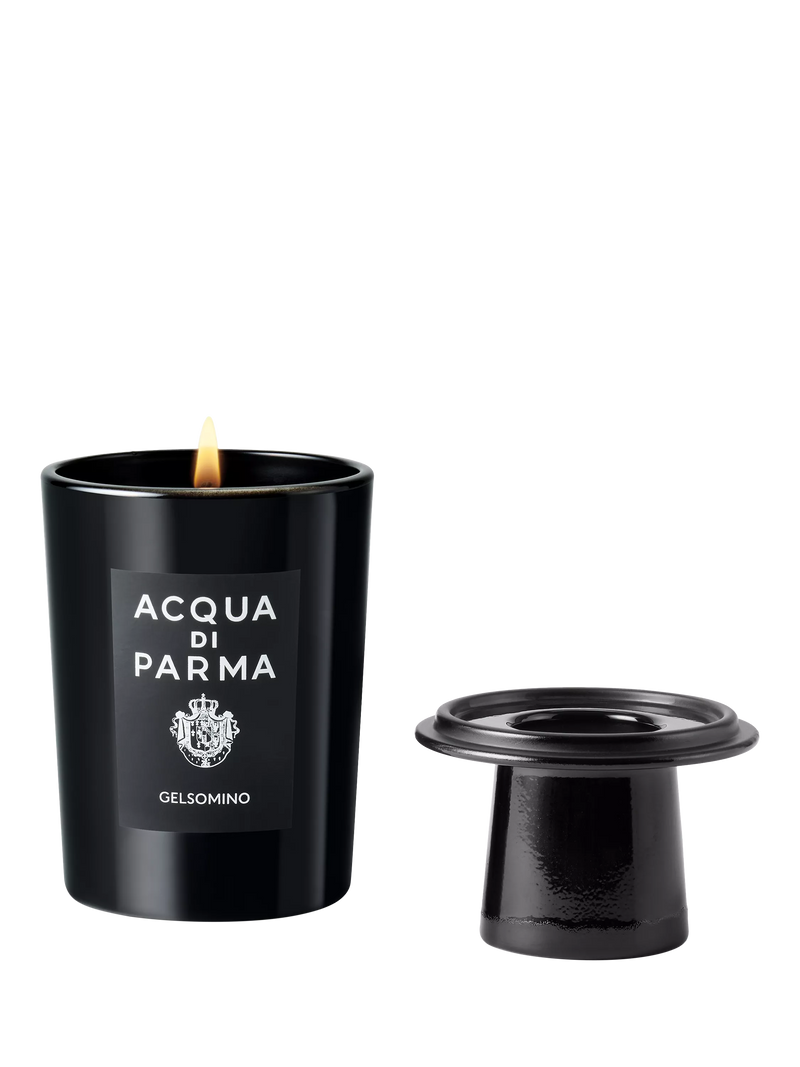 Acqua di Parma Chapeau! black crystal candle lid, UK version