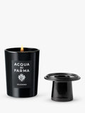 Acqua di Parma Chapeau! black crystal candle lid, UK version