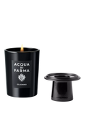Acqua di Parma Chapeau! black crystal candle lid, UK version
