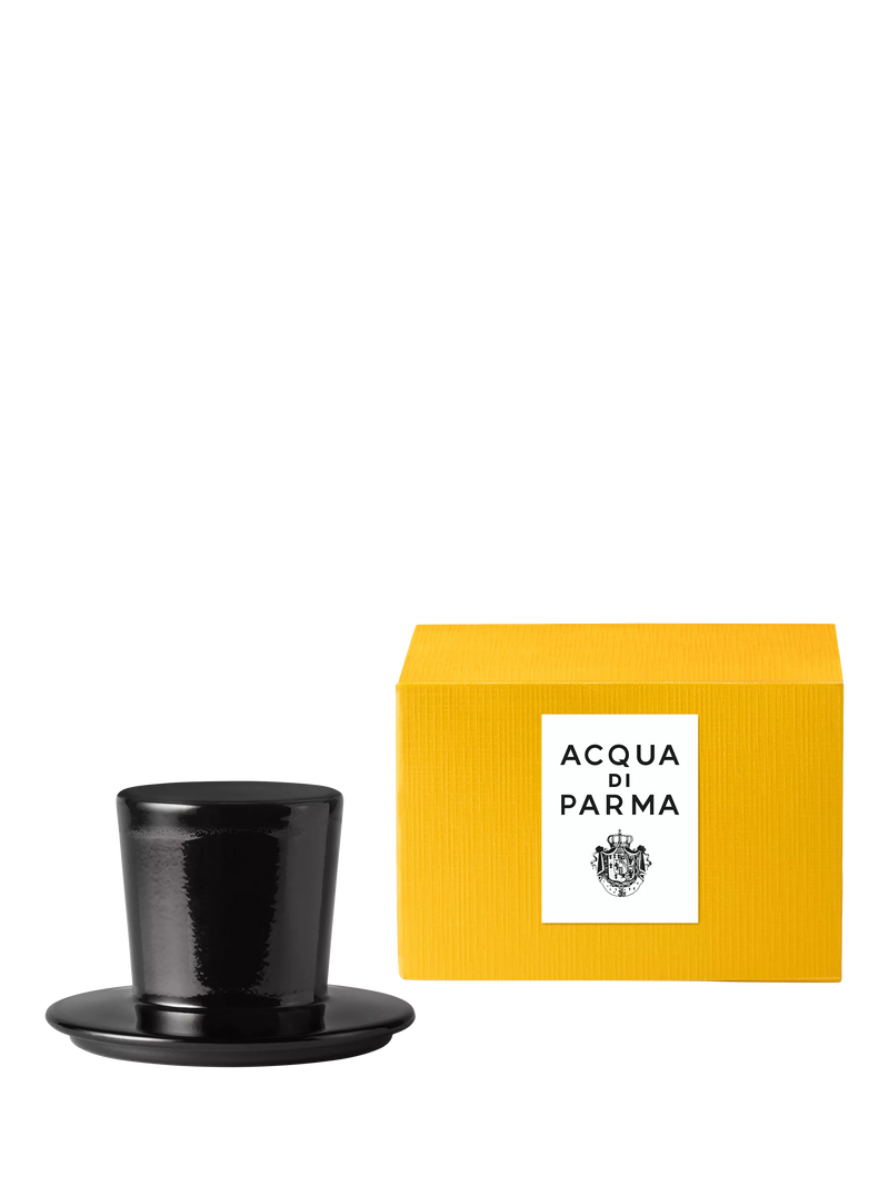 Acqua di Parma Chapeau! black crystal candle lid, UK version