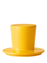 John Lewis Acqua di Parma Chapeau! Crystal Candle Lid - Yellow- Buy online at McGrocer