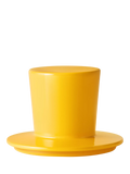 Acqua di Parma Chapeau yellow candle lid, imported from the UK