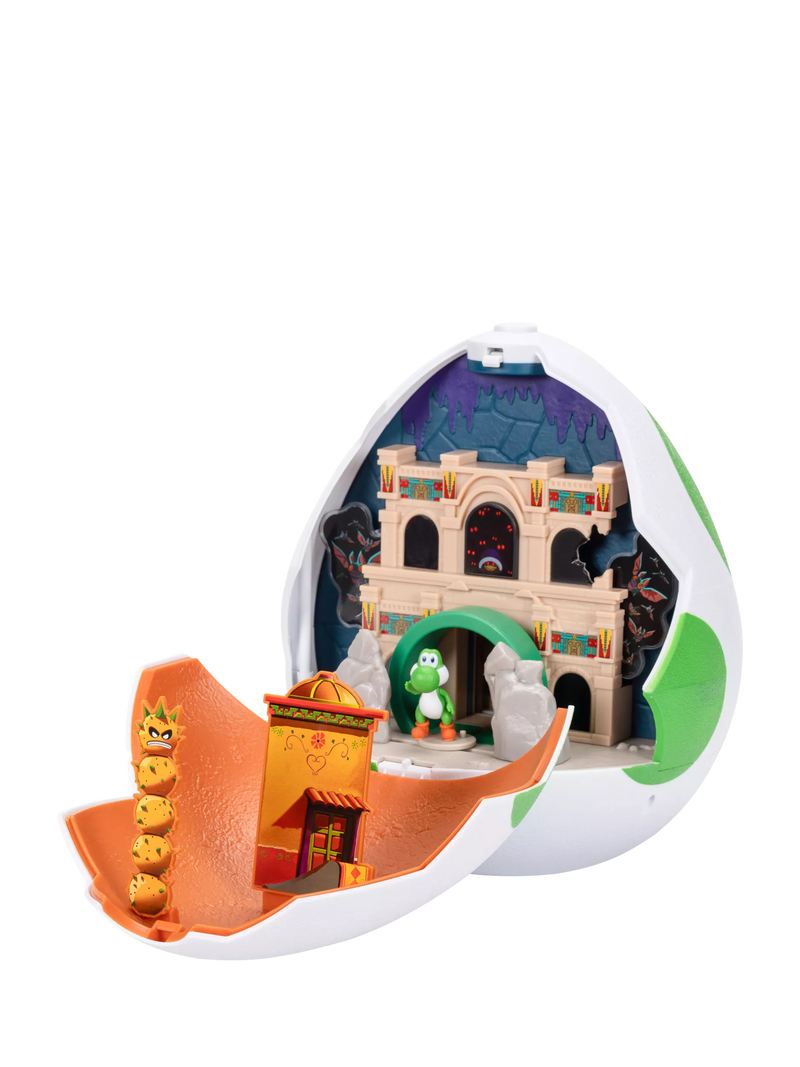 Super Mario Bros. Galaxy Movie Yoshi Egg Playset 9-inch, imported from the UK