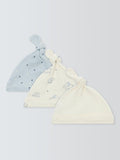 John Lewis baby elephant hats pack of 3 green (British brand)