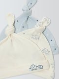 John Lewis baby elephant hats pack of 3 green (British brand)