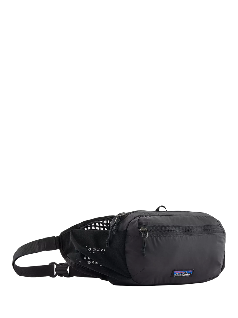 Patagonia Terravia Hip Pack black cross-body bag, imported from the UK