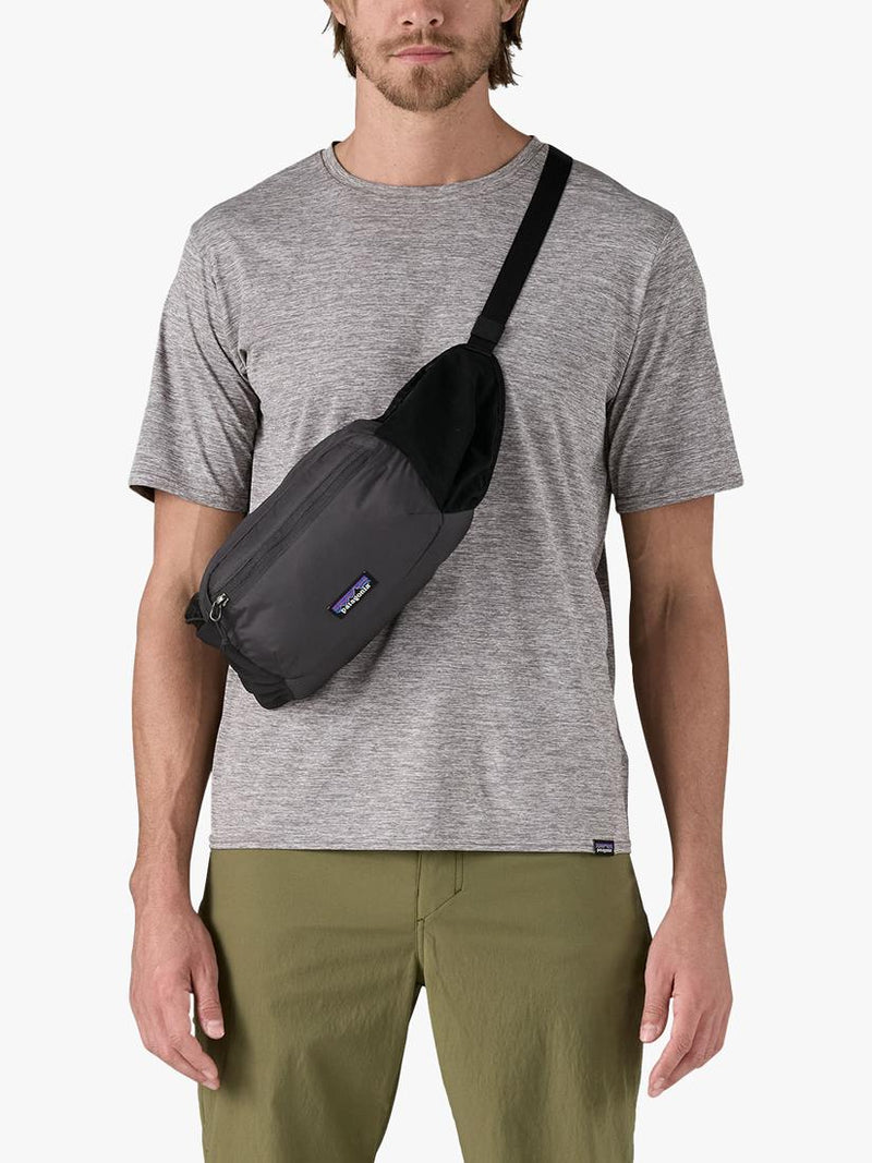 Patagonia Terravia Hip Pack black cross-body bag, imported from the UK