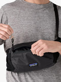 Patagonia Terravia Hip Pack black cross-body bag, imported from the UK