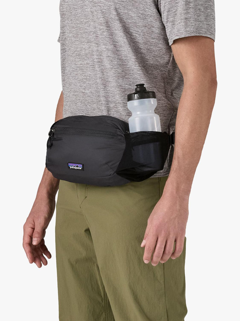 Patagonia Terravia Hip Pack black cross-body bag, imported from the UK