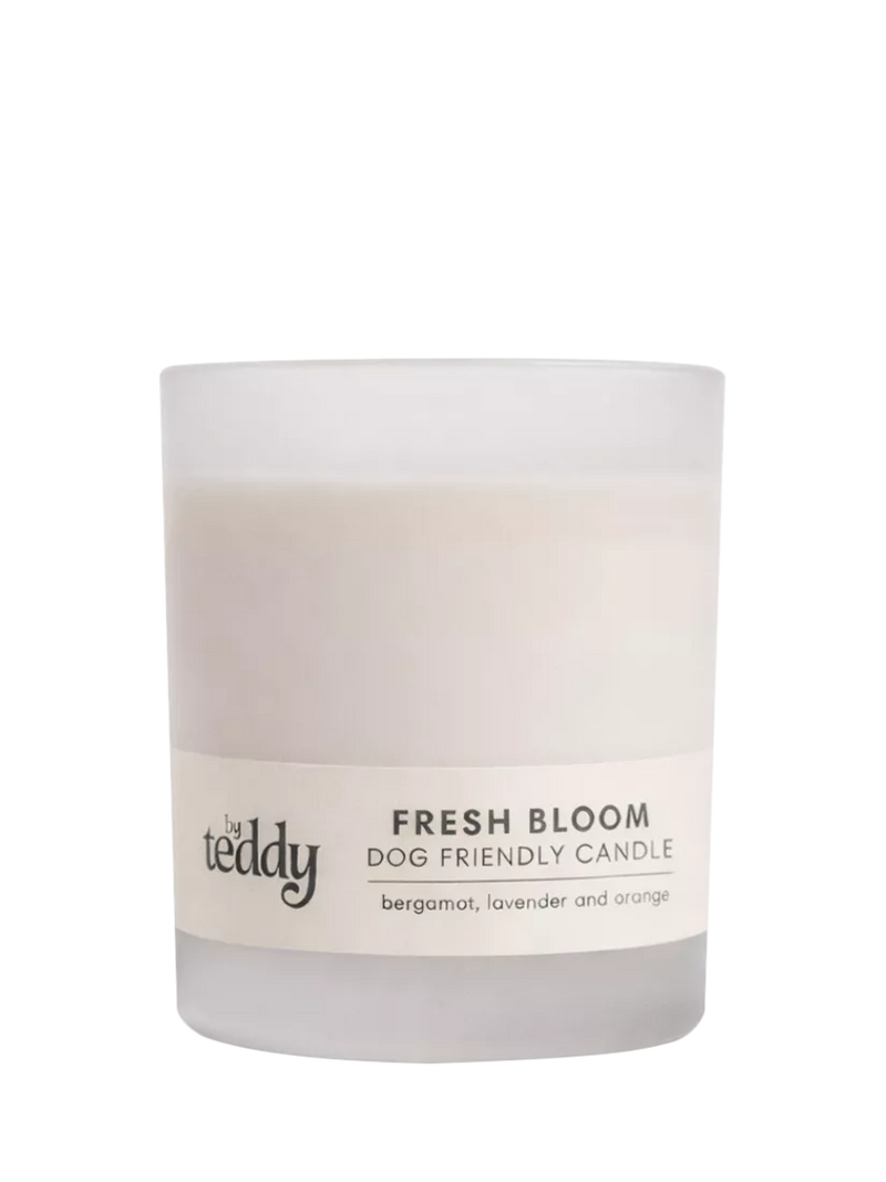 By Teddy Fresh Bloom scented candle 250g, imported from the UK