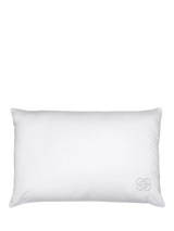 John Lewis Gingerlily Silk Blend Standard Pillow, White- Buy online at McGrocer