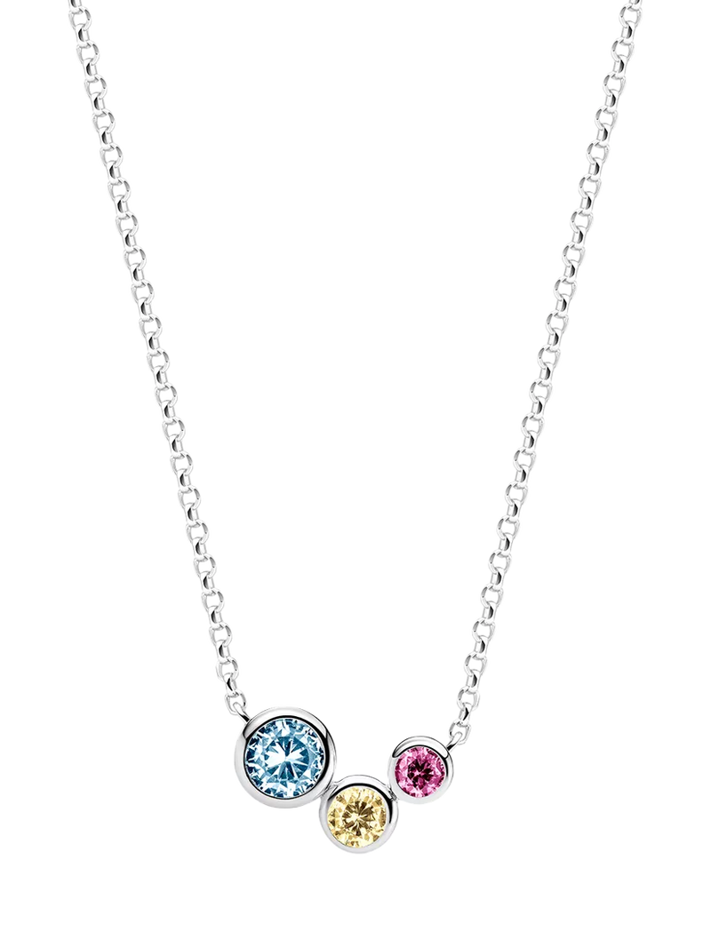 Sif Jakobs Sardinien Tre silver necklace 45cm, imported from the UK