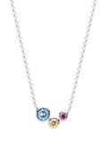 Sif Jakobs Sardinien Tre silver necklace 45cm, imported from the UK